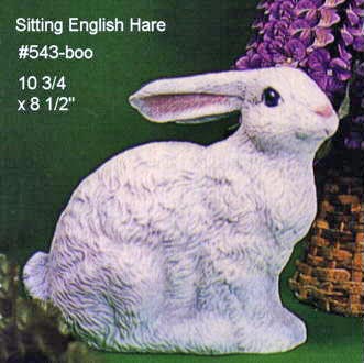 English Hare Sitting