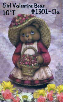 Bear - Valentine girl