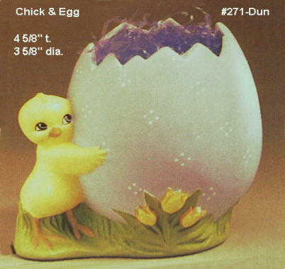 Planter Egg with chick