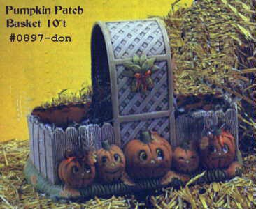 Basket - Pumpkin patch
