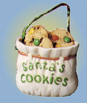 SANTA'S COOKIE bag