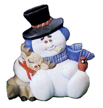 Blinky Snowman w/DEER