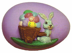 Rabbit pulling cart Egg